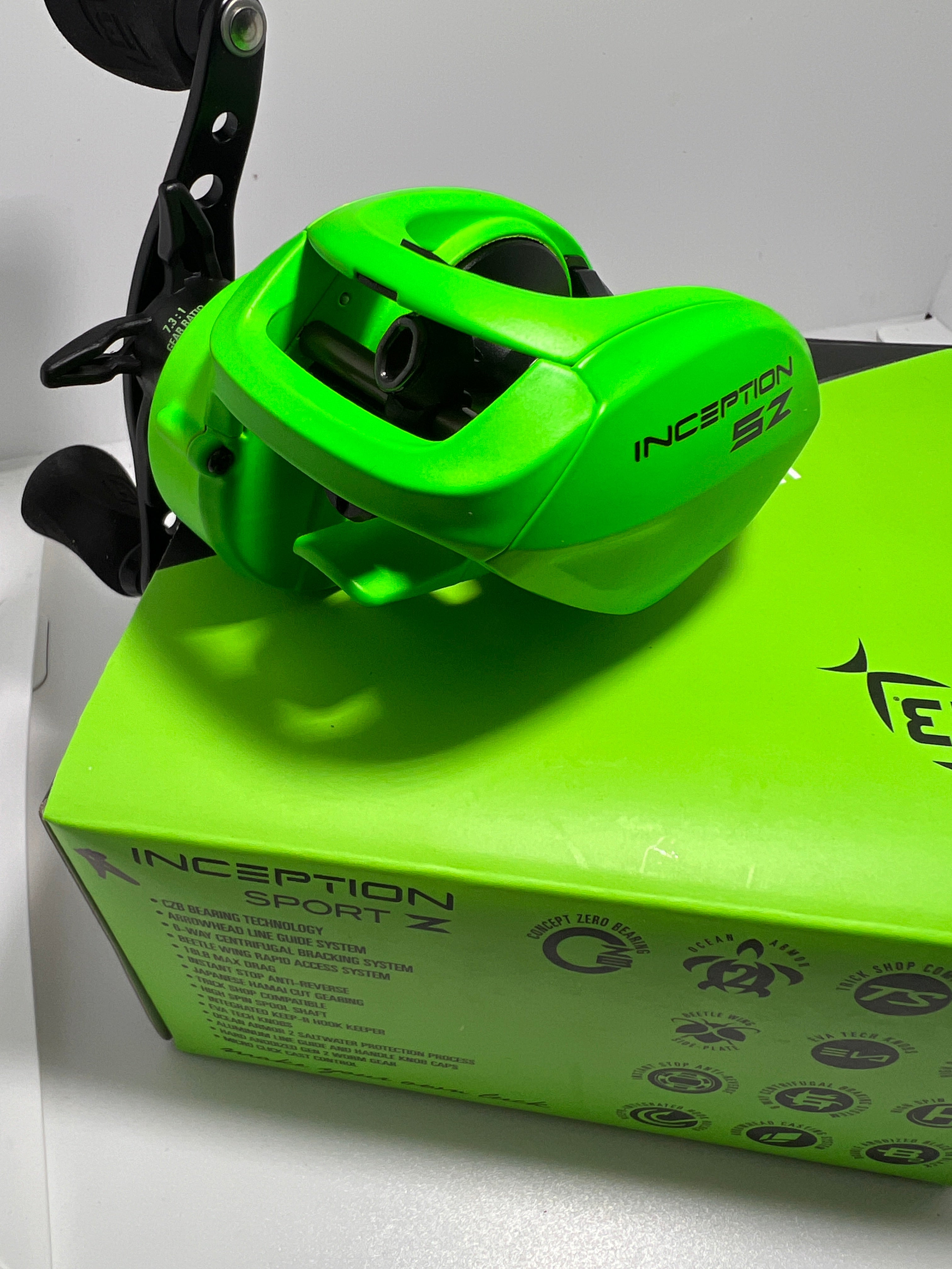 13 Fishing Inception Sport Z Tuned with Spool Speed Ceramic